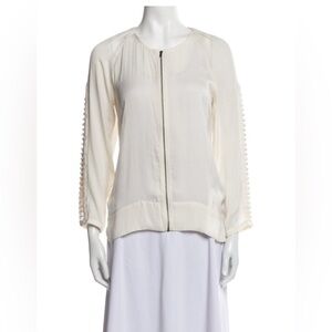 IRO scoop neck long sleeve blouse size XS or 2